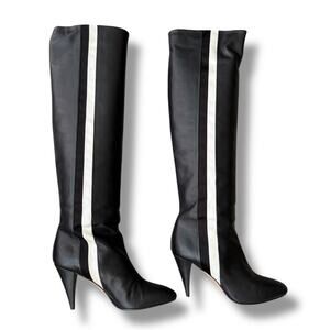 Alchimia Di Ballin Black Leather boots sz 41